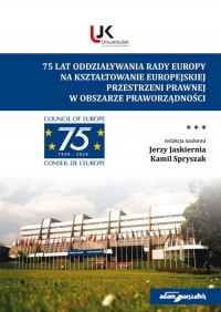 75 lat oddziaływania Rady Europy - okładka książki