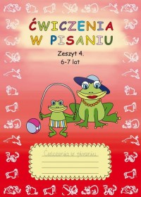 Ćwiczenia w pisaniu. Zeszyt 4 6-7 - okłakda ebooka