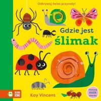 Gdzie jest ślimak - okładka książki