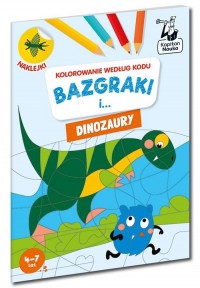 Kolorowanie według kodu Bazgraki - okładka książki