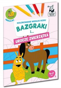 Kolorowanie według kodu Bazgraki - okładka książki