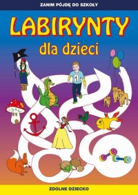 Labirynty dla dzieci - okłakda ebooka