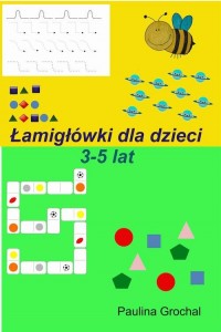 Łamigłówki dla dzieci 3-5 lat - okłakda ebooka