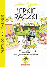 Lepkie rączki - okłakda ebooka