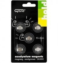 Magnesy neodymowe GR-N510 10mm - zdjęcie produktu