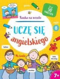 Nauka na wesoło. Uczę się angielskiego - okładka książki