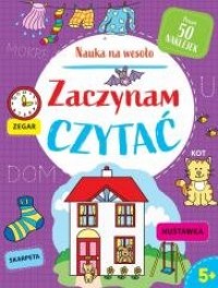 Nauka na wesoło. Zaczynam czytać - okładka książki