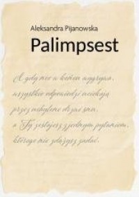 Palimpsest - okładka książki