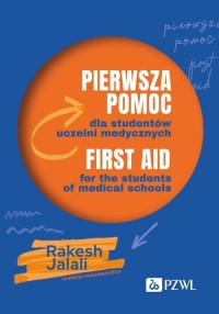 Pierwsza pomoc dla studentów uczelni - okładka książki