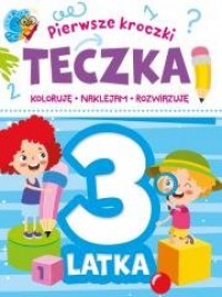 Pierwsze kroczki. Teczka 3-latka - okładka książki