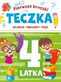 Pierwsze kroczki. Teczka 4-latka - okładka książki