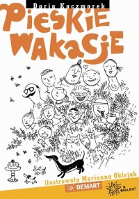 Pieskie wakacje - okłakda ebooka