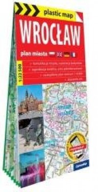 Plastic map Wrocław 1:22 500 w.2025 - okładka książki