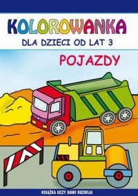 Pojazdy. Kolorowanka dla dzieci - okłakda ebooka