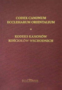 Kodeks Kanonów Kościołów Wschodnich - okładka książki