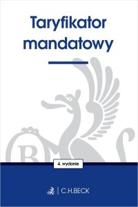 Taryfikator mandatowy - okładka książki