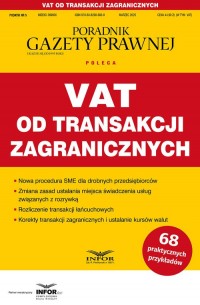 VAT od transakcji zagranicznych. - okładka książki