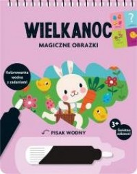 Wielkanoc. Magiczne obrazki. Kolorowanka - okładka książki