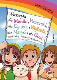 Wierszyki dla Moniki, Weroniki, - okłakda ebooka