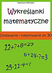 Wykreślanki matematyczne - okłakda ebooka