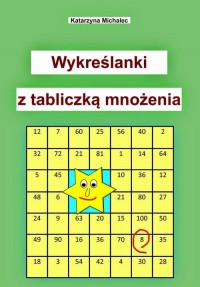 Wykreślanki z tabliczką mnożenia - okłakda ebooka