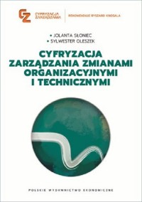 Cyfryzacja zarządzania zmianami - okładka książki