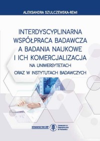 Interdyscyplinarna współpraca badawcza - okłakda ebooka