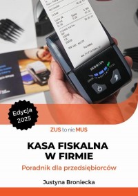 Kasa fiskalna w firmie - okłakda ebooka