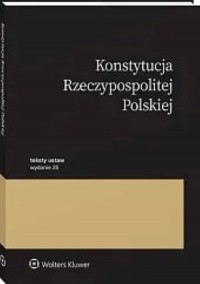 Konstytucja Rzeczypospolitej Polskiej - okładka książki