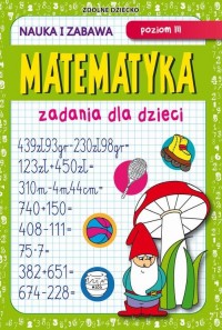 Matematyka. Zadania dla dzieci. - okłakda ebooka