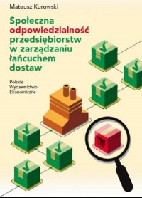 Społeczna odpowiedzialność przedsiębiorstw - okładka książki