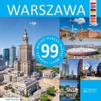 Warszawa 99 miejsc - okładka książki