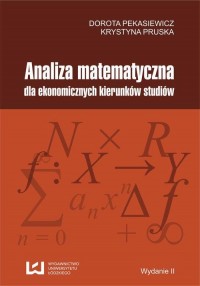 Analiza matematyczna dla ekonomicznych - okłakda ebooka