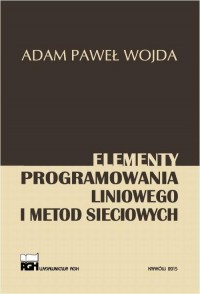 Elementy programowania liniowego - okłakda ebooka