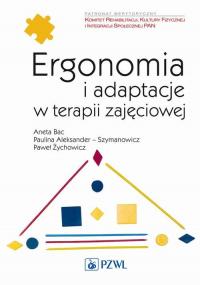 Ergonomia i adaptacje w terapii - okłakda ebooka