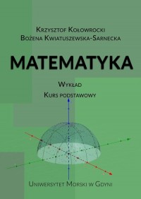 Matematyka. Wykład. Kurs podstawowy - okłakda ebooka