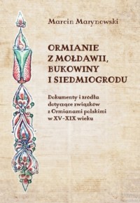 Ormianie z Mołdawii, Bukowiny i - okładka książki