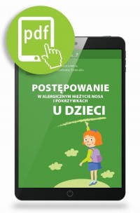 Postępowanie w alergicznym nieżycie - okłakda ebooka