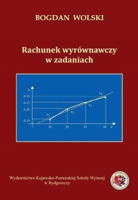 Rachunek wyrównawczy w zadaniach - okłakda ebooka