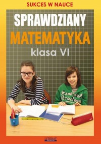 Sprawdziany Matematyka. Klasa VI. - okłakda ebooka