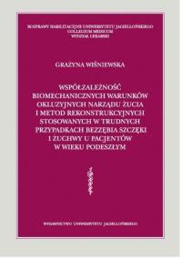 Współzależność biomechanicznych - okłakda ebooka