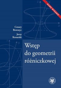 Wstęp do geometrii różniczkowej - okłakda ebooka