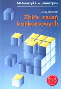 Zbiór zadań konkursowych dla gimnazjum - okłakda ebooka