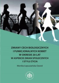 Zmiany cech biologicznych i funkcjonalnych - okłakda ebooka