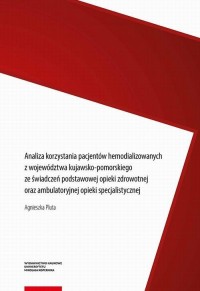 Analiza korzystania pacjentów hemodializowanych - okłakda ebooka