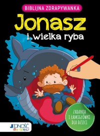 Biblijna zdrapywanka Jonasz i wielka - okładka książki