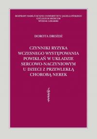 Czynniki ryzyka wczesnego występowania - okłakda ebooka