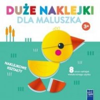 Duże naklejki dla maluszka 3+ Kaczuszka - okładka książki