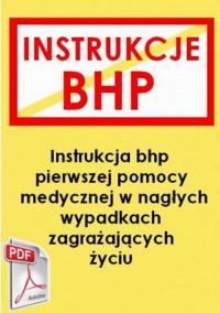 Instrukcja przy udzielaniu pierwszej - okłakda ebooka