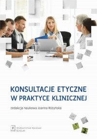 Konsultacje etyczne w praktyce - okłakda ebooka